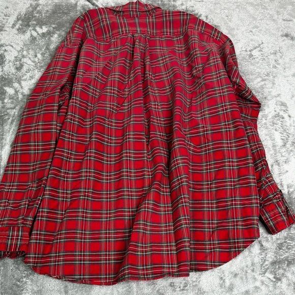 Ralph Lauren Long Sleeve Button Down Shirt Men’s Size 2XB Red - Picture 2 of 8